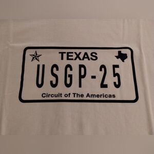 F1 USGP Austin COTA Race Shirt Circuit Of The Americas Grand Prix